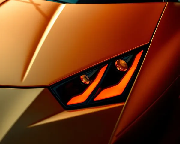 Close-Up of Lamborghini Sian's Sleek Design