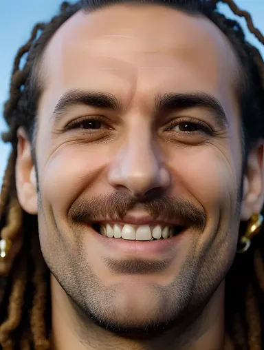Close-up of Rastapopoulos with Sinister Grin