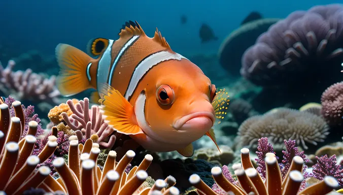 Clownfish and Sea Anemone: A Symbiotic Home