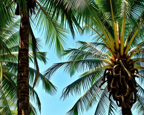 Coconut Tree Images: Exquisite Photos of Coconut Tree Nature