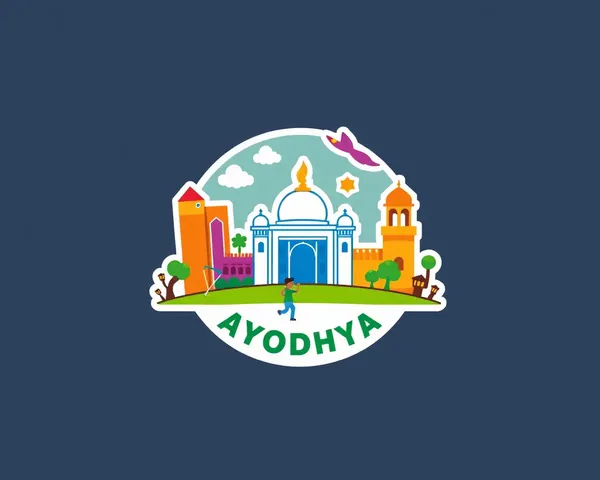 Colorful Ayodhya Children's Education Center Logo