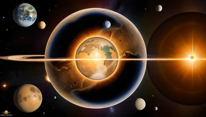 Concept of Universe by Varahamihira with Earth at Center
