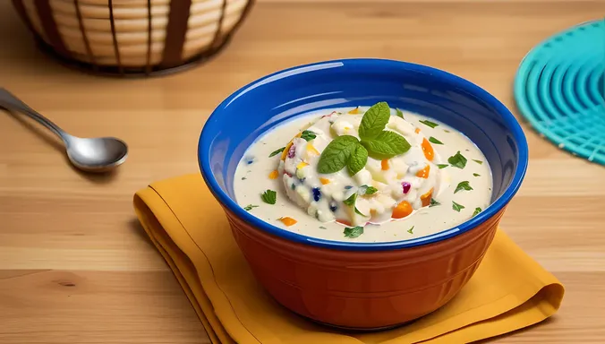 Cooling Raita on a Hot Summer Day