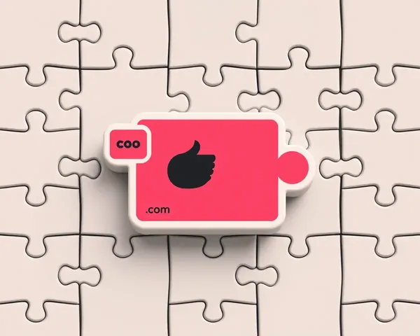 Coosymbol.com Icon as Puzzle Piece Illustration