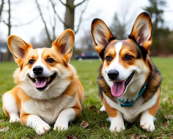 Corgi Images Display Their Unique Facial Features