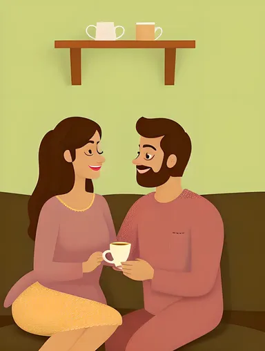 Cozy Bhabhi Pic: Warmth and Togetherness on the Couch