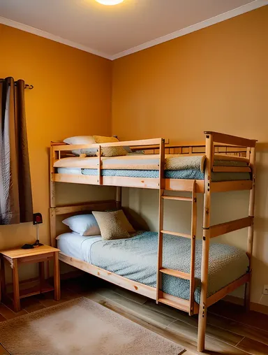 Cozy Hostel Dormitory with Shared Bathroom