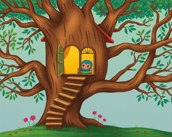 Cozy Sawan Treehouse Amidst Branches