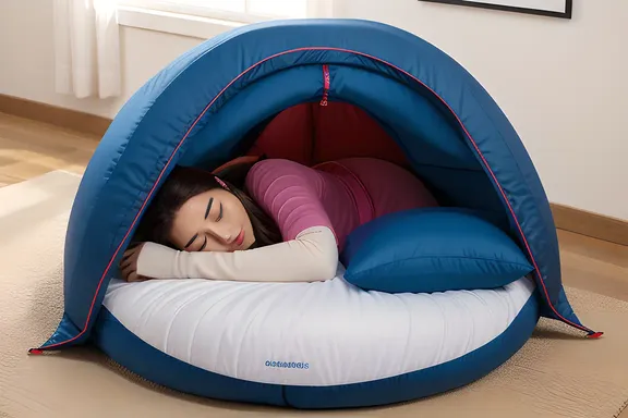 Cozy Sleeping Bag with Zzzzz Bubble