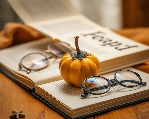 Cozy Still Life with Mosambi Fruit, Book, and Glasses