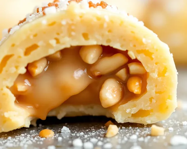 Creamy Filling and Crunchy Nuts of Shok Sandesh