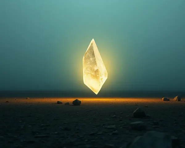 Crystalline Structure Revitalizing Barren Wasteland