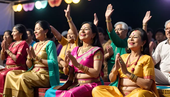 Cultural Festival Santoor Performance with Lively Energy