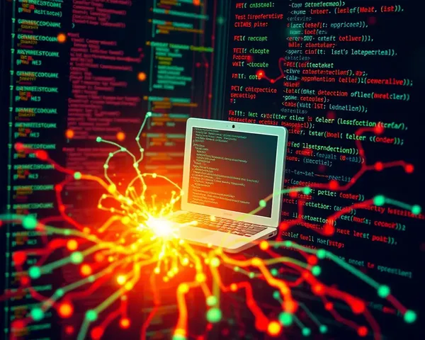 Cyber Defender Fights Off Malware and Algorithms Wallpaper