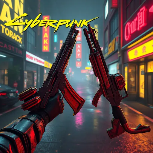 Cyberpunk 2077 Iconic Weapons Unveiled