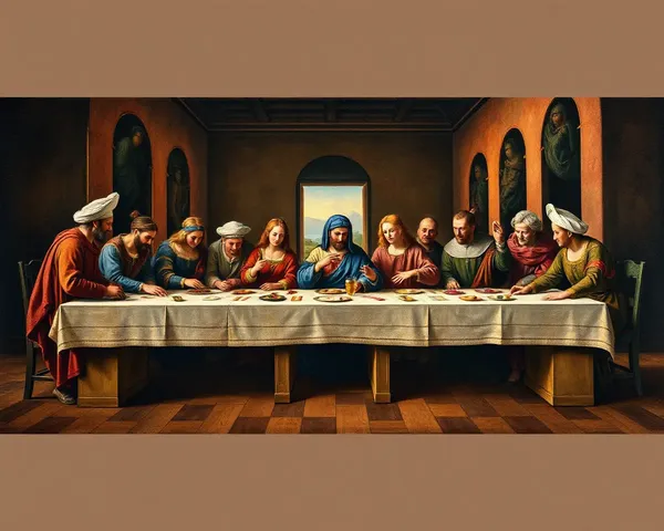 Da Vinci's Last Supper Masterpiece Image Revealed