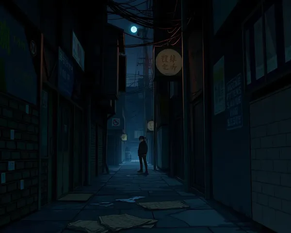 Dark Anime Villain Lurks in Shadows