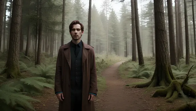 Dark Forest: Pale and Ghostly Figure