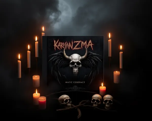 Dark Mystical Karizma Album Cover Art Background HD