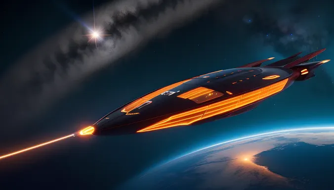 Deepa's Futuristic Spacecraft: Innovation in Space Exploration