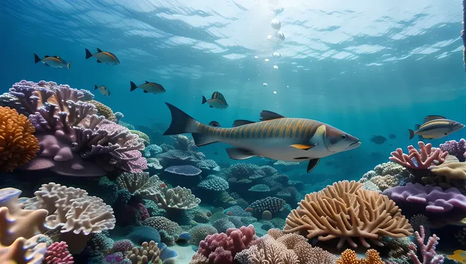 Deepa's Underwater World: Vibrant Coral Reef Conservation
