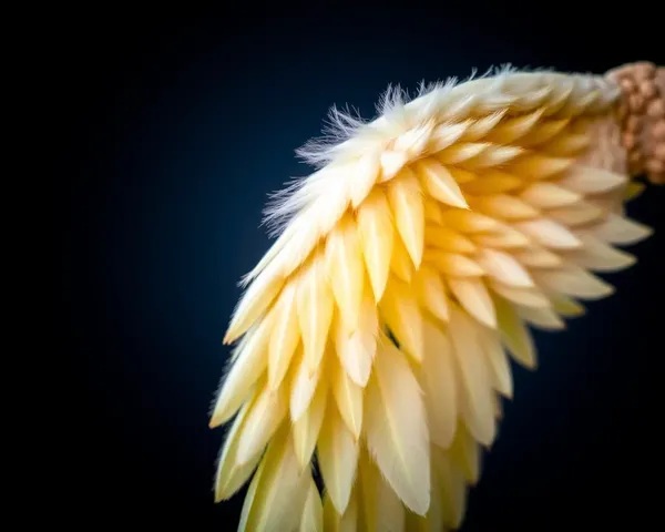Delicate Angel Wings in Dark Blue Gradient Background