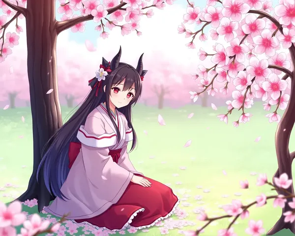 Demon Slayer Wallpaper for Laptop: Nezuko's Peaceful Garden