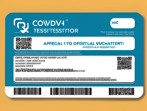 Digital CDC Voucher for Free COVID-19 Test Appointment