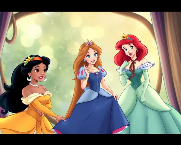 Disney Princess Images in Various Beautiful Forms