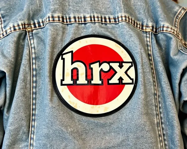 Distressed Denim HRX Logo Design
