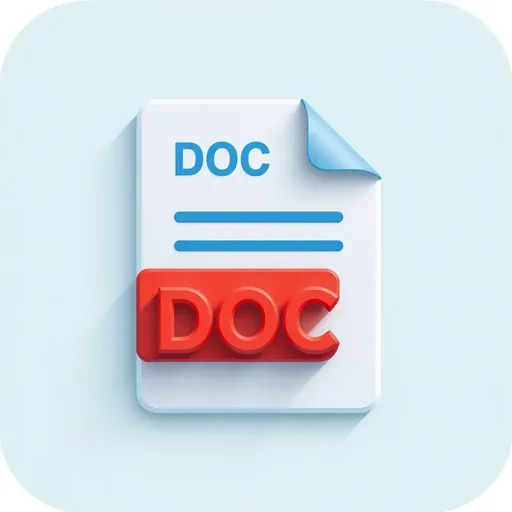 Doc Icon: A Symbol for Document Files