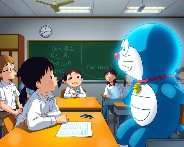 Doraemon Teaches Science to Curious Students