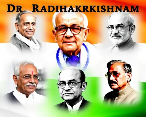 Dr. Radhakrishnan's Various Roles as Professor, Vice President, and President