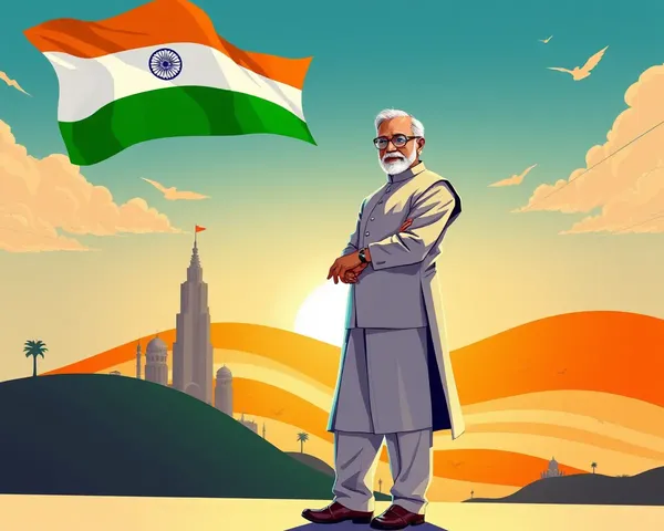 Dr. Radhakrishnan's Vision for India's Progress Illustrated