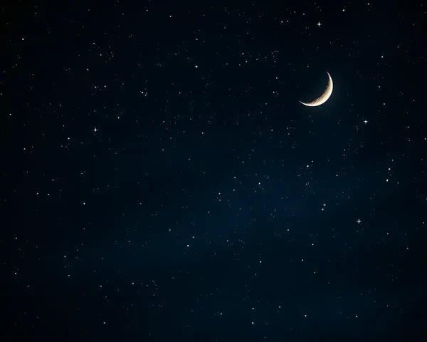Dramatic Night Sky for 12x36 Album Background