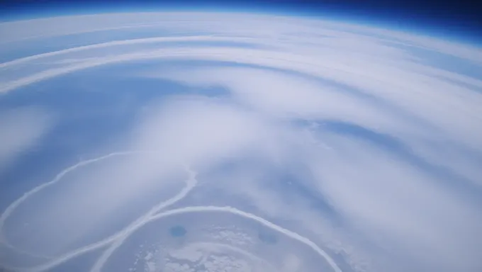 Earth's Atmosphere Curvature Visible in Oxygen-Rich Air
