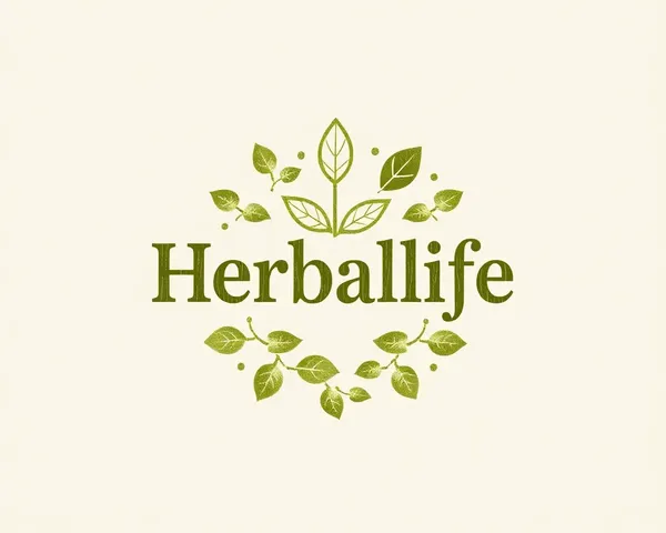 Earthy Design with Herbalife Logo and Natural Elements