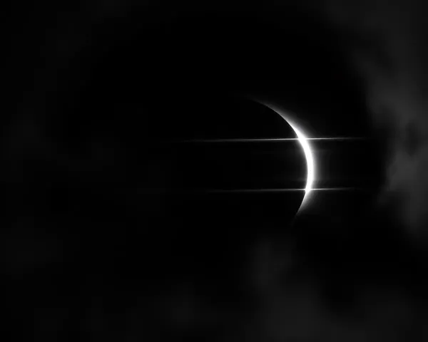 Eclipse Image: A Rare Celestial Phenomenon in Space