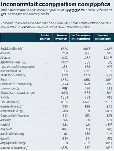 Economic Comparison and Analysis Illustrated with Chart Images
