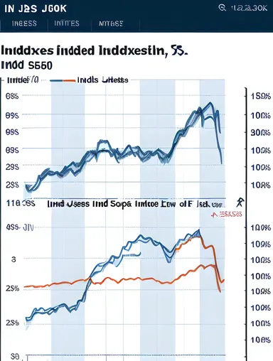 Economic Risk and Uncertainty Illustrated with Stock Market Graph