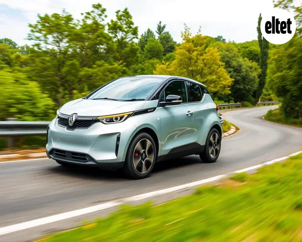 Eeco Car Driving Amidst Lush Greenery on Winding Road PNG