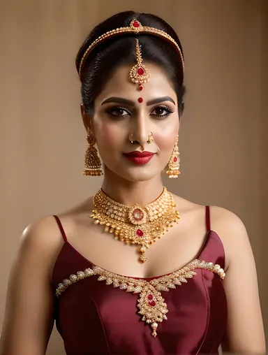 Elegant Bhabhi Pic: Traditional Outfit and Cultural Heritage