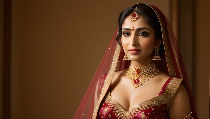 Elegant Indian Bride Kushti Wallpaper in HD