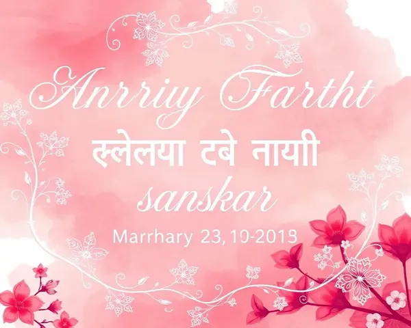 Elegant Retirement Party Invitation in Marathi with Watercolor Background