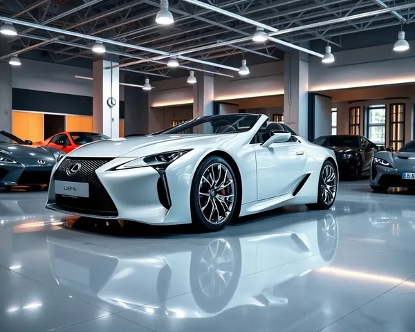 Exotic Cars Surround Luxurious Lexus LFA Garage