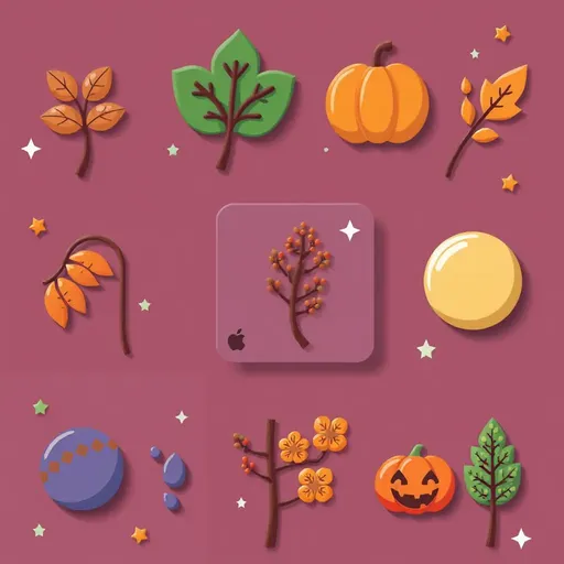 Fall Icons: A Collection of Autumnal Symbolism