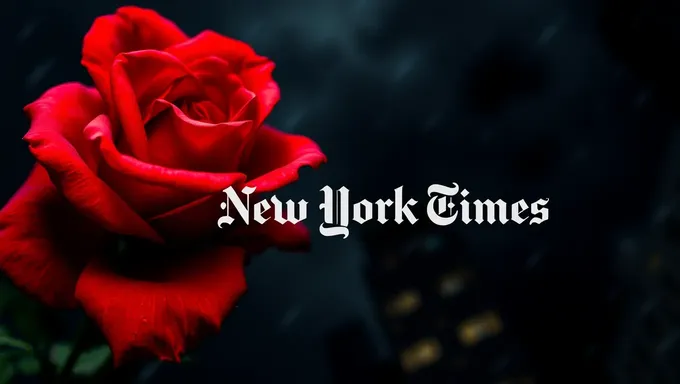 Fiery Rose Blooms in Dark Night, Intense Passion Unfolds