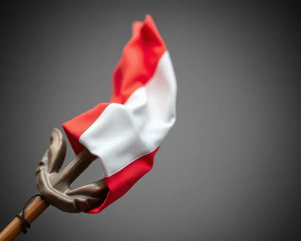Flag-Wrapped RAM Stick with Subtle Gradient