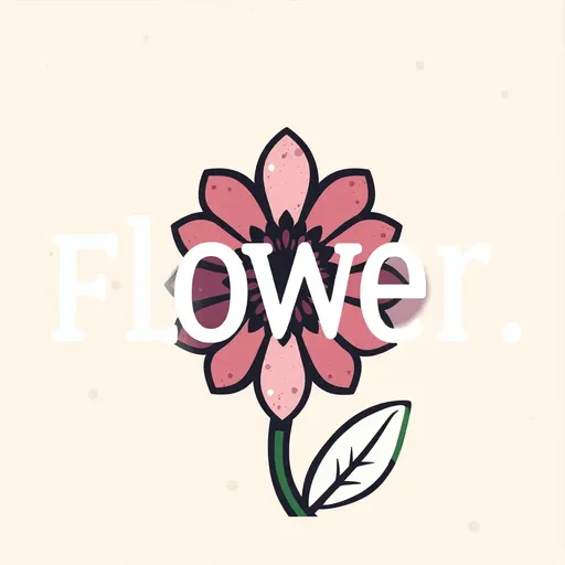 Flower Icon Text: A Beautiful Combination