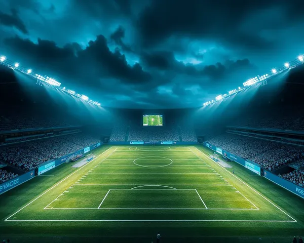 Football Field Images for Photography and Artistic Use